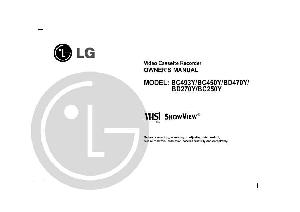 Сервисная инструкция LG BC-270Y ― Manual-Shop.ru