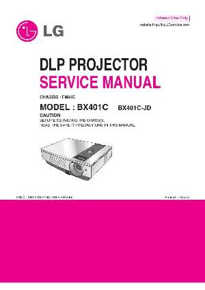 Сервисная инструкция LG BX401C ― Manual-Shop.ru