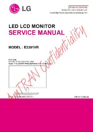 Сервисная инструкция LG E2391VR ― Manual-Shop.ru