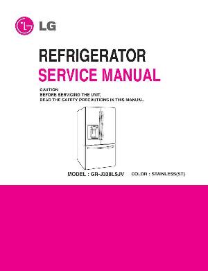 Сервисная инструкция LG GR-J338LSJV ― Manual-Shop.ru