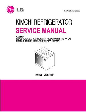 Сервисная инструкция LG GR-K192UF ― Manual-Shop.ru