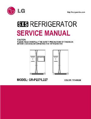 Сервисная инструкция LG GR-L227, GR-P227 ― Manual-Shop.ru