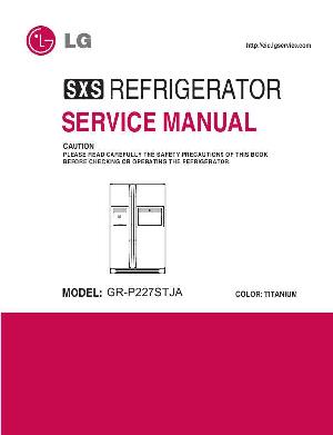 Сервисная инструкция LG GR-P227STJA ― Manual-Shop.ru