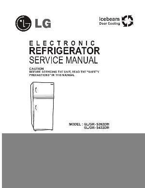 Сервисная инструкция LG GR-S392DM, GR-S432DM ― Manual-Shop.ru
