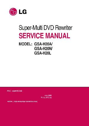 Сервисная инструкция LG GSA-H20A ― Manual-Shop.ru