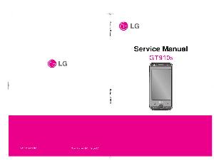 Сервисная инструкция LG GT910S ― Manual-Shop.ru