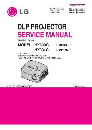 Сервисная инструкция LG HX300G, HX301G, FM92A ― Manual-Shop.ru