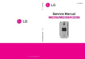 Сервисная инструкция LG KG296, MG295, MG296 ― Manual-Shop.ru