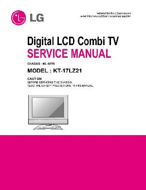 Сервисная инструкция LG KT-17LZ21 ― Manual-Shop.ru