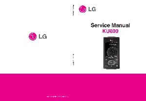 Сервисная инструкция LG KU800 ― Manual-Shop.ru