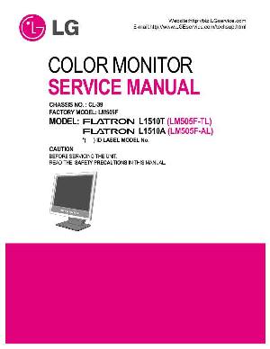 Сервисная инструкция LG L1510T ― Manual-Shop.ru