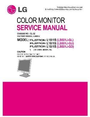 Сервисная инструкция LG L1511S ― Manual-Shop.ru