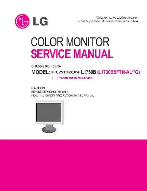 Сервисная инструкция LG L1730B ― Manual-Shop.ru