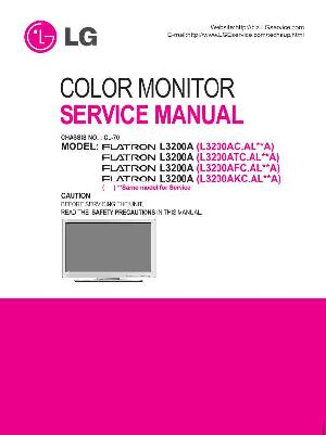 Сервисная инструкция LG L3200A ― Manual-Shop.ru