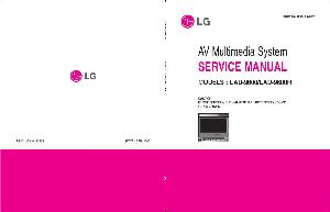 Сервисная инструкция LG LAD-9600, LAD-9600R ― Manual-Shop.ru