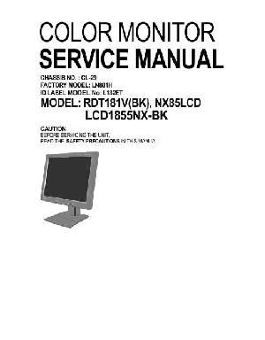 Сервисная инструкция LG LCD-1855NX ― Manual-Shop.ru