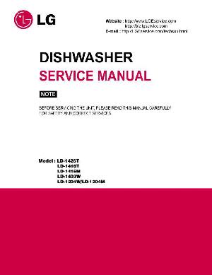 Сервисная инструкция LG LD-1204W, LD-1403W, LD-1415M, LD-1416T, LD-1426T ― Manual-Shop.ru