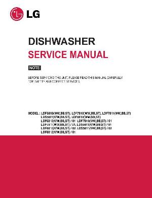 Сервисная инструкция LG LDF-6810, LDF-7810, LDF-7811 ― Manual-Shop.ru