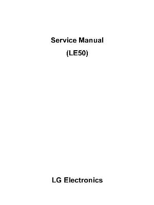 Сервисная инструкция LG LE50 ― Manual-Shop.ru