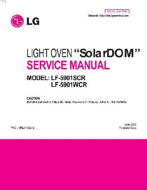 Сервисная инструкция LG LF-5901SCR, LF-5901WCR ― Manual-Shop.ru