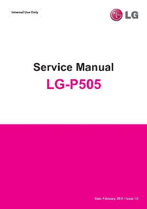 Сервисная инструкция LG LG-P505R PHOENIX ― Manual-Shop.ru