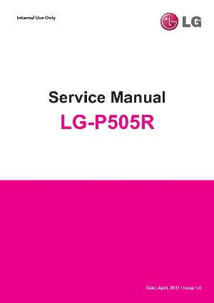 Сервисная инструкция LG LG-P505 PHOENIX ― Manual-Shop.ru