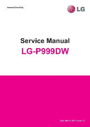 Сервисная инструкция LG LG-P999DW ― Manual-Shop.ru