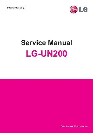 Сервисная инструкция LG LG-UN200 SABRE ― Manual-Shop.ru