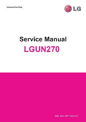 Сервисная инструкция LG LG-UN270 ATTUNE ― Manual-Shop.ru