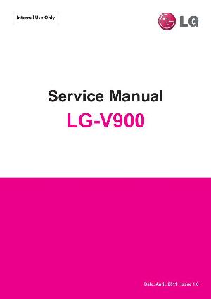 Сервисная инструкция LG LG-V900 OPTIMUS PAD ― Manual-Shop.ru