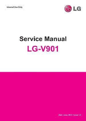 Сервисная инструкция LG LG-V901 OPTIMUS-PAD ― Manual-Shop.ru