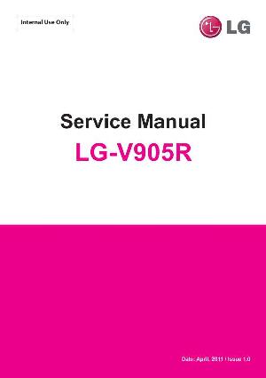 Сервисная инструкция LG LG-V905R OPTIMUS G SLATE ― Manual-Shop.ru