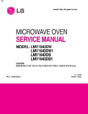 Сервисная инструкция LG LMV-1640DW ― Manual-Shop.ru