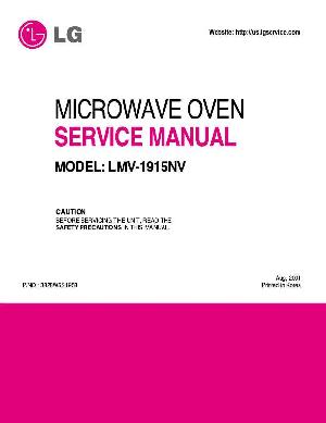 Сервисная инструкция LG LMV-1915NV ― Manual-Shop.ru