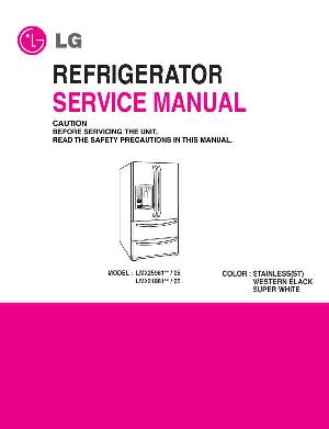 Сервисная инструкция LG LMX21981-05, LMX25981-05 ― Manual-Shop.ru