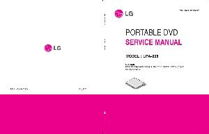 Сервисная инструкция LG LPA-835 ― Manual-Shop.ru