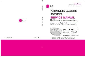 Сервисная инструкция LG LPC14 ― Manual-Shop.ru
