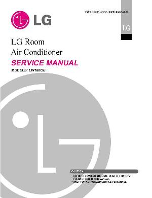 Сервисная инструкция LG LW180CE ― Manual-Shop.ru