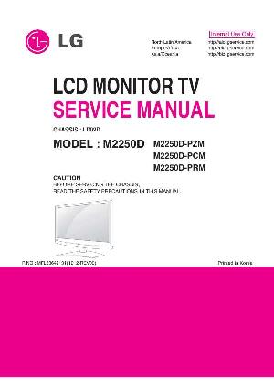 Сервисная инструкция LG M2250D ― Manual-Shop.ru