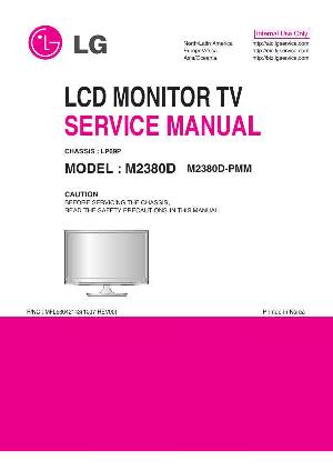 Сервисная инструкция LG M2380D LP69P ― Manual-Shop.ru
