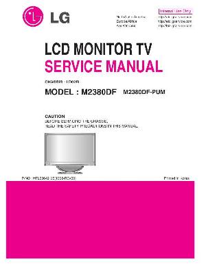 Сервисная инструкция LG M2380DF LD02B ― Manual-Shop.ru