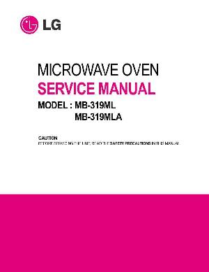 Сервисная инструкция LG MB-319MLA ― Manual-Shop.ru