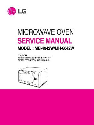 Сервисная инструкция LG MB-4042W ― Manual-Shop.ru
