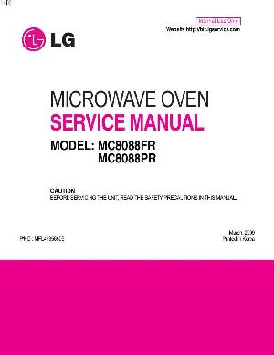 Сервисная инструкция LG MC-8088FR, PR ― Manual-Shop.ru