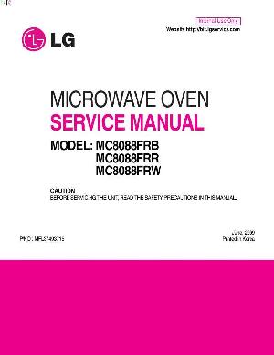 Сервисная инструкция LG MC-8088FRB, FRR, FRW ― Manual-Shop.ru