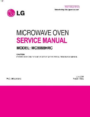 Сервисная инструкция LG MC-8088HRC ― Manual-Shop.ru
