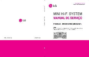 Сервисная инструкция LG MCD-212 ― Manual-Shop.ru