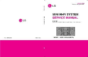 Сервисная инструкция LG MCD-U23X MCS23F ― Manual-Shop.ru