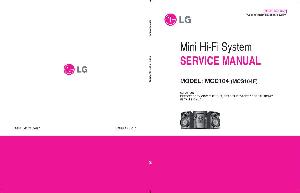 Сервисная инструкция LG MCD104 MCS104F ― Manual-Shop.ru