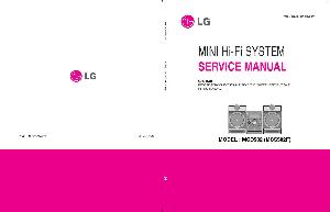 Сервисная инструкция LG MCD502 MCS502F ― Manual-Shop.ru